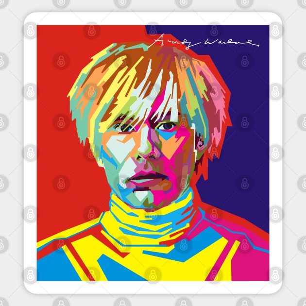 andy warhol Sticker by rifaisetyo